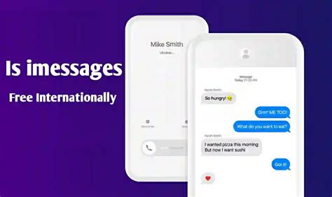 is imessage free internationally